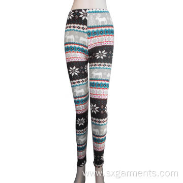 Good quality 98% polyester 2% spandex lady's leggings